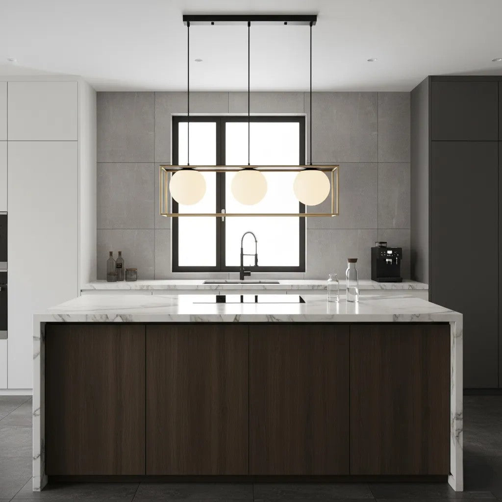 Lampa Sufitowa Czarno Złota APP1164-3CP 9