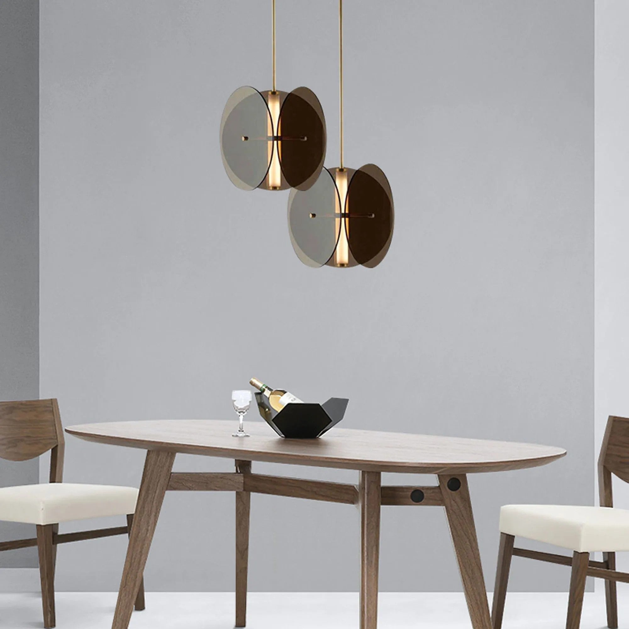 LAMPA SUFITOWA WISZĄCA Czarna APP1675-CP Round 9