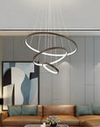 LAMPA SUFITOWA WISZĄCA LED LHJ013-CP3 Czarna 9