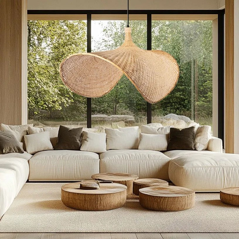 Lampa Sufitowa Wisząca Boho Duża 100cm APP1640-1CP 9