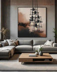 LAMPA SUFITOWA WISZĄCA APP221-7CP 9