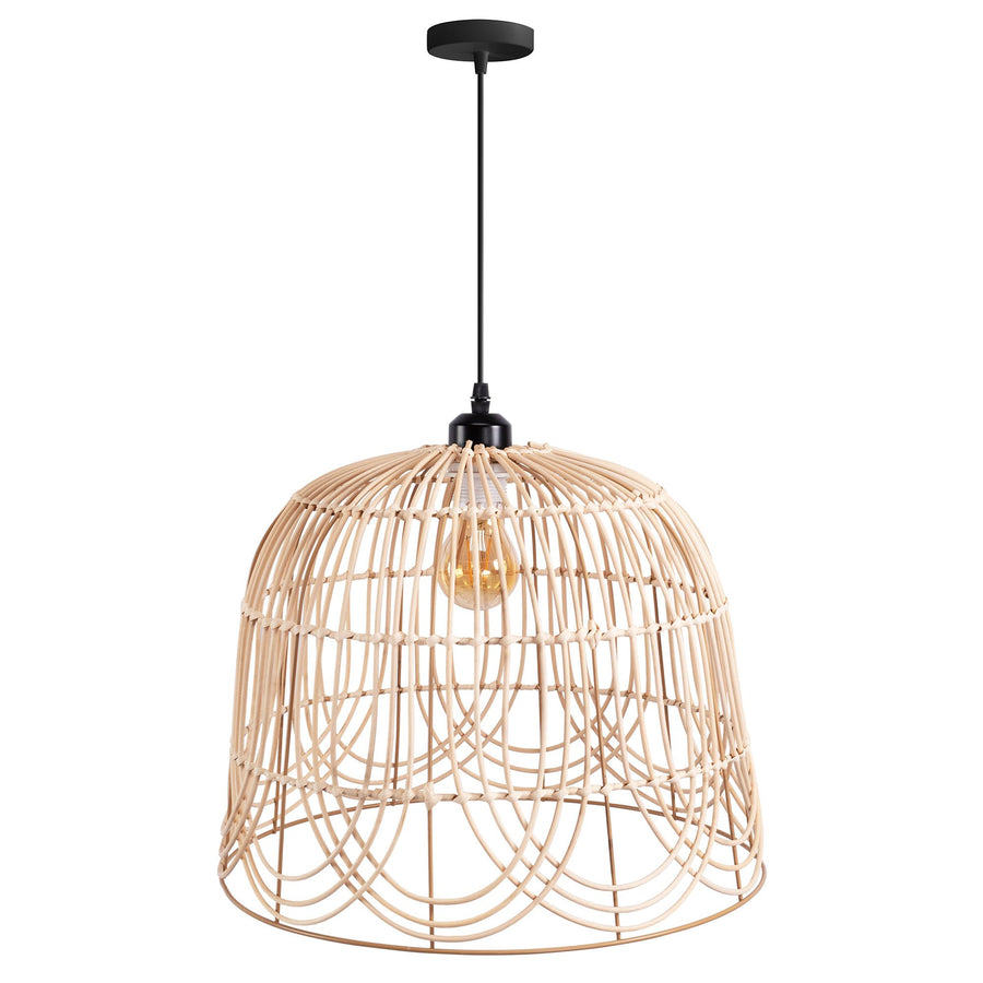 LAMPA SUFITOWA WISZĄCA NATURAL BOHO APP1352-1CP 40 cm