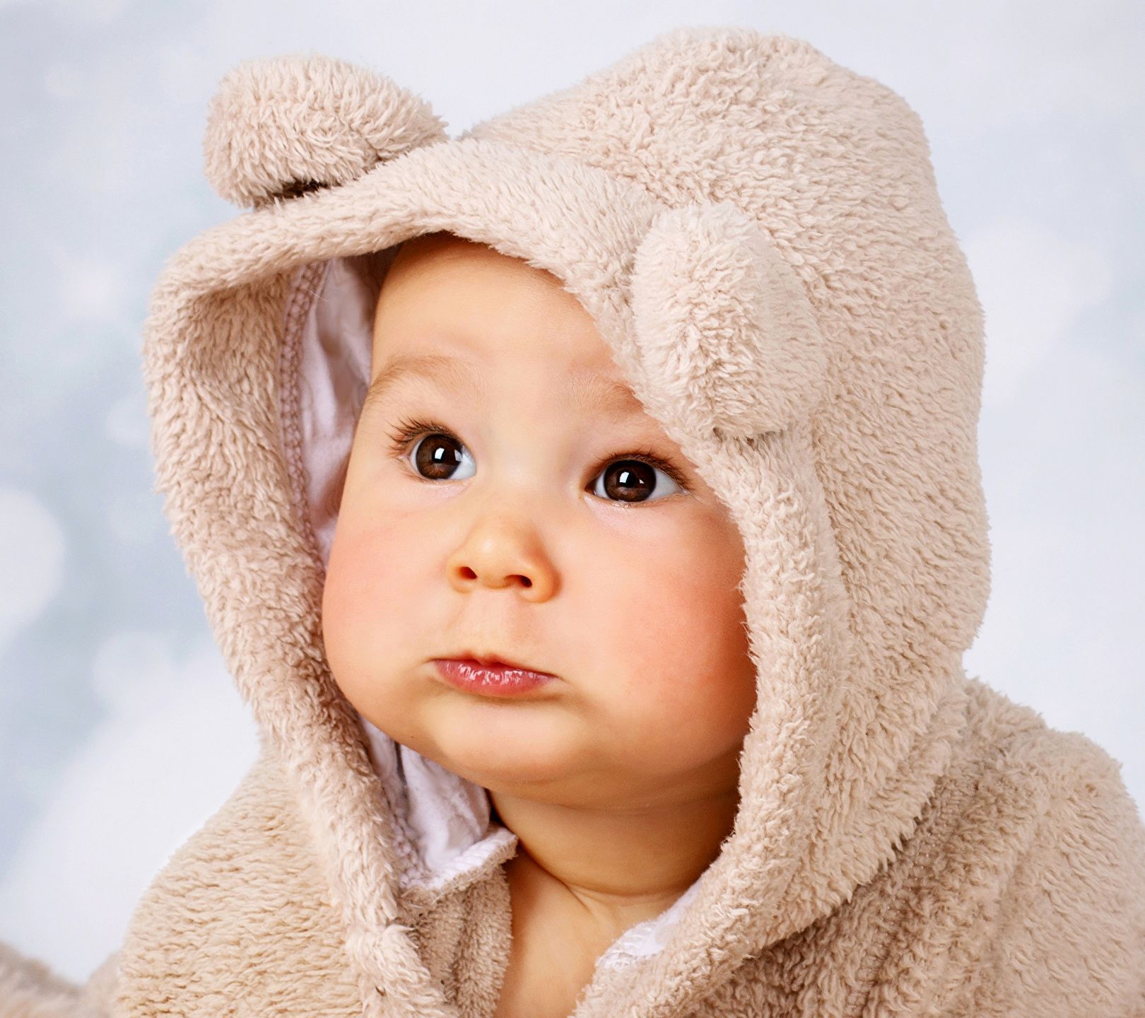 Kombinezon Dziecięcy Pluszowy Róż 3-6 m