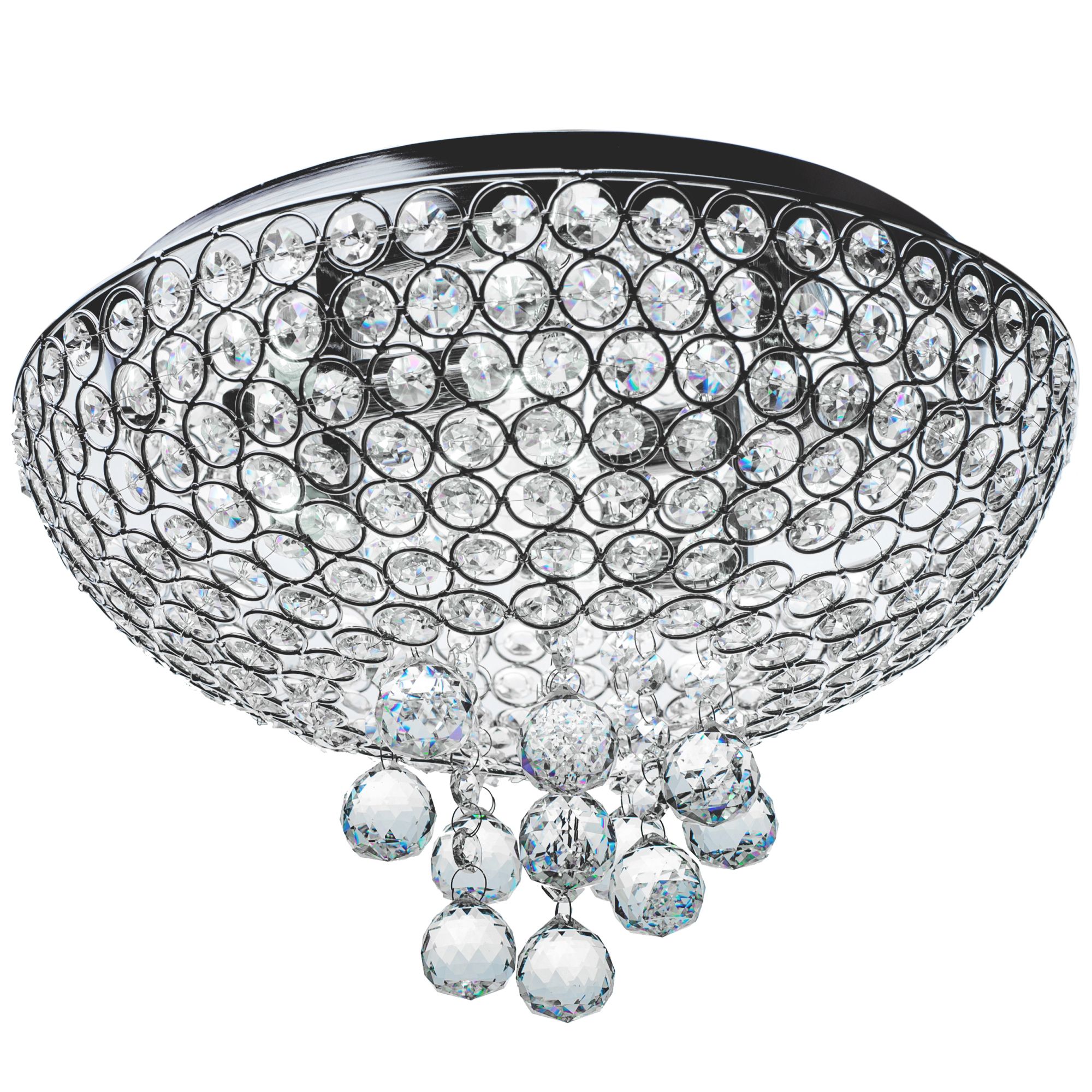 Kryształowa Lampa Sufitowa Plafon APP744-4C Cristal