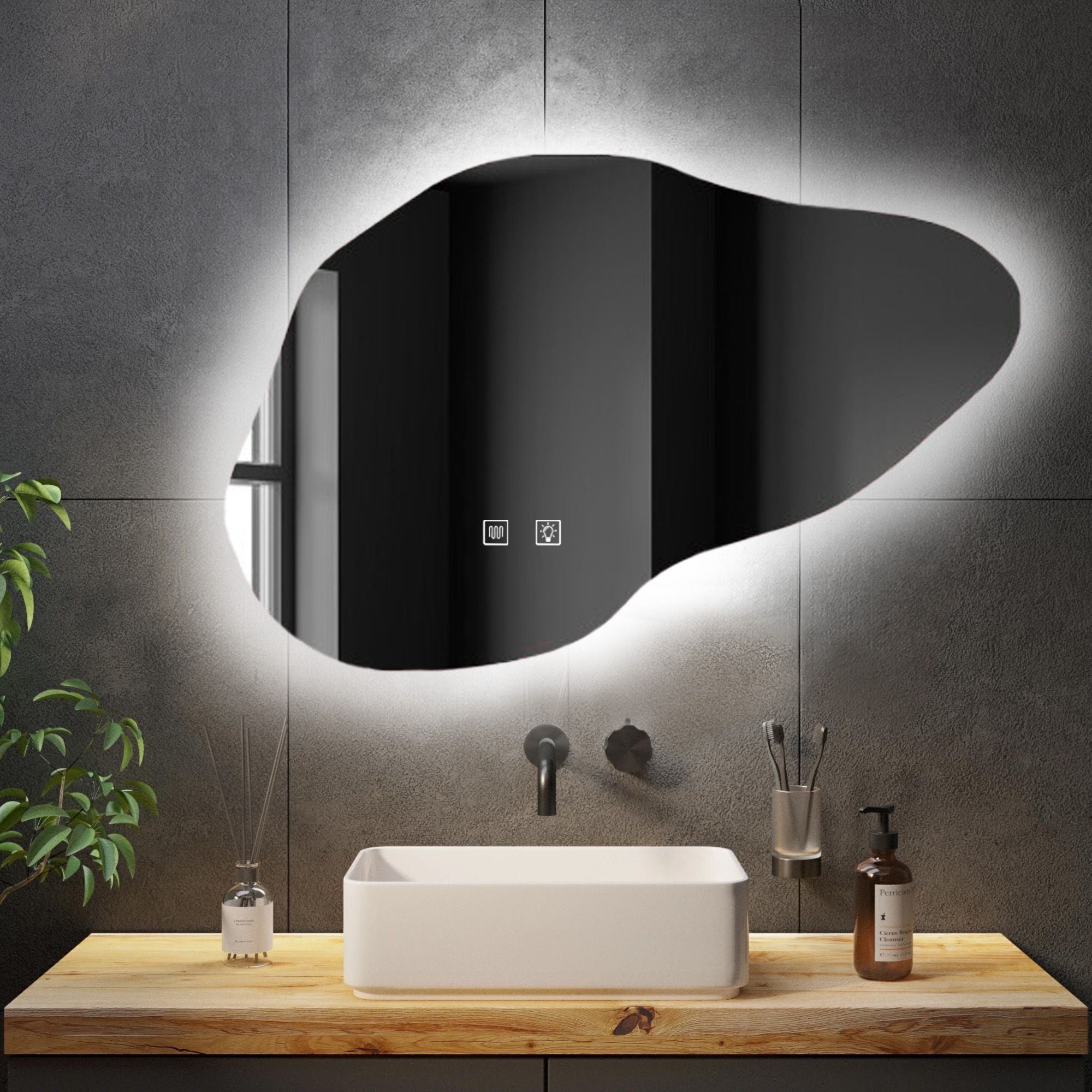Lustro P11229 Led Cloud B 100x70cm 6
