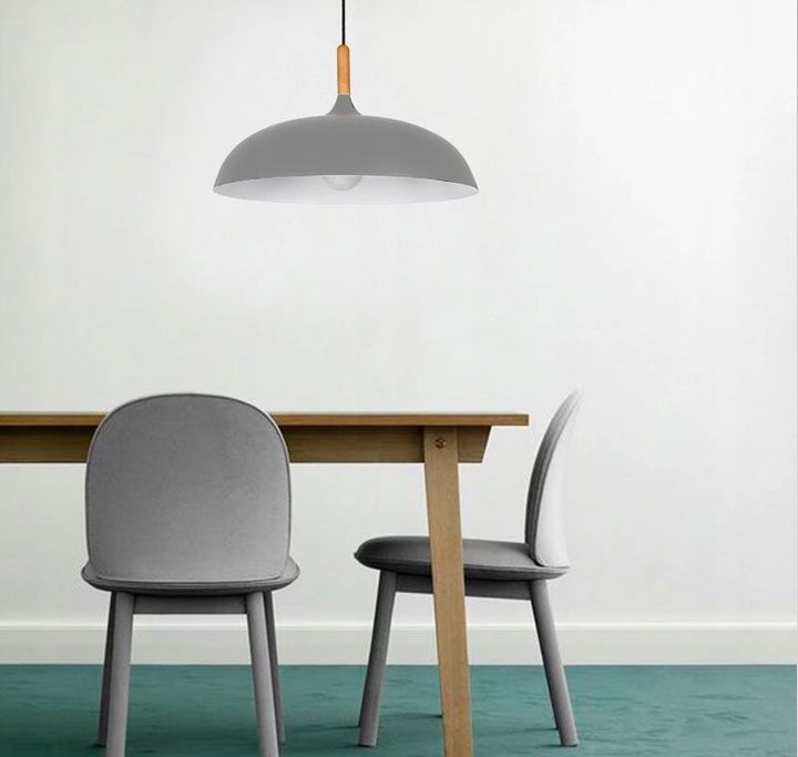 Lampa sufitowa ANZO APP179-1CP Szara