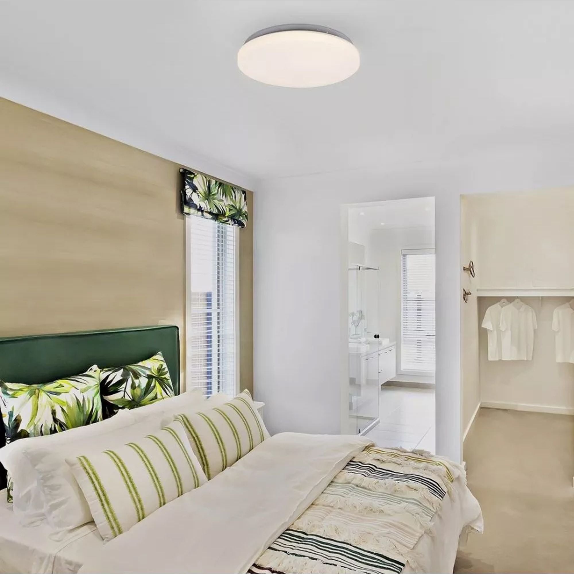 Lampa Plafon 26cm Okrągła Sufitowa 12W APP719-1C Biała