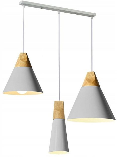 Lampa sufitowa SCANDI SET CP Szara