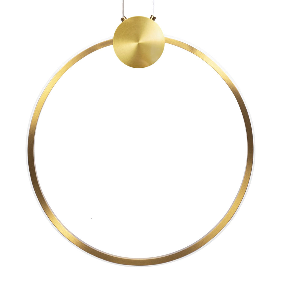 LAMPA SUFITOWA WISZĄCA LED APP1397-CP OLD GOLD 40cm