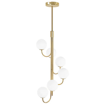 Lampa Sufitowa Wisząca Gold APP1585-6CP 1