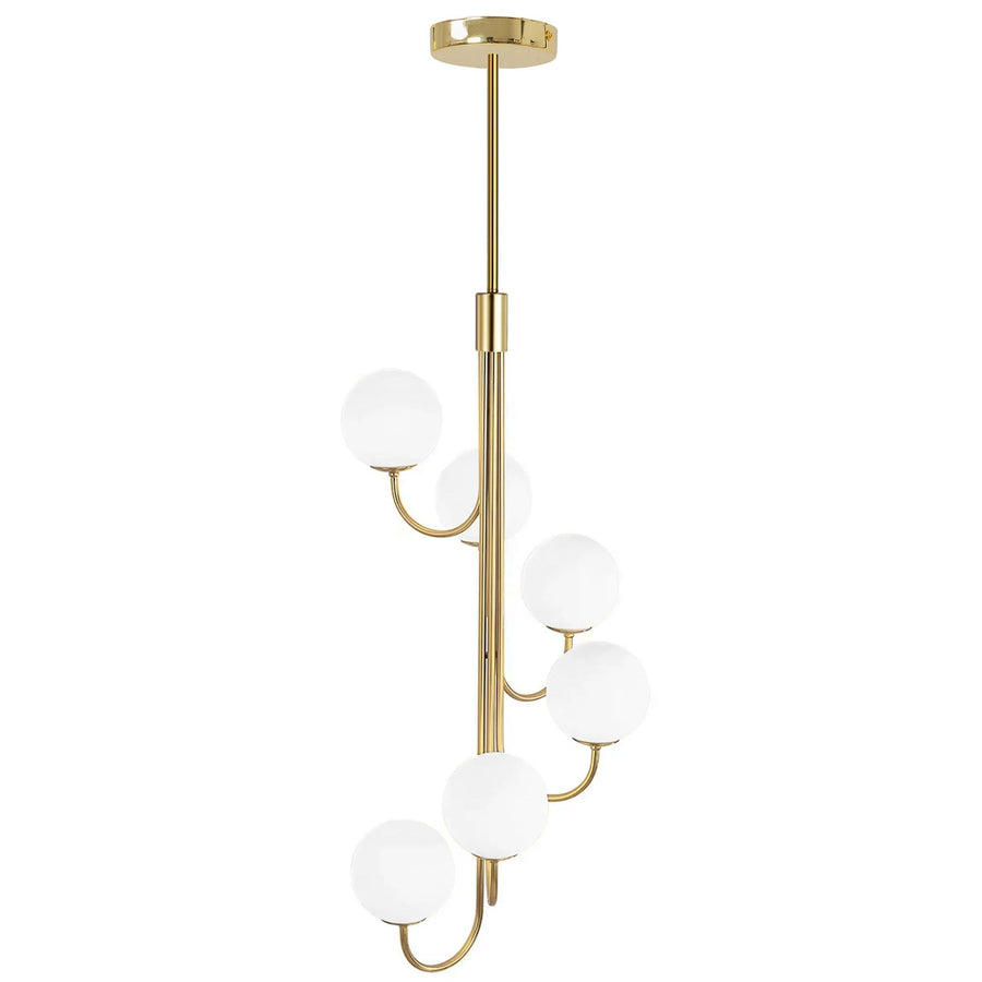 Lampa Sufitowa Wisząca Gold APP1585-6CP 1