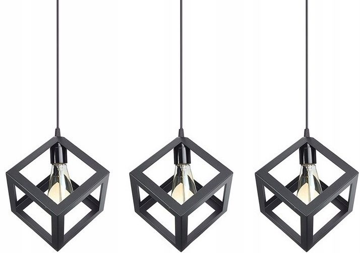 Lampa Sufitowa Wisząca Denver 180979A Czarna