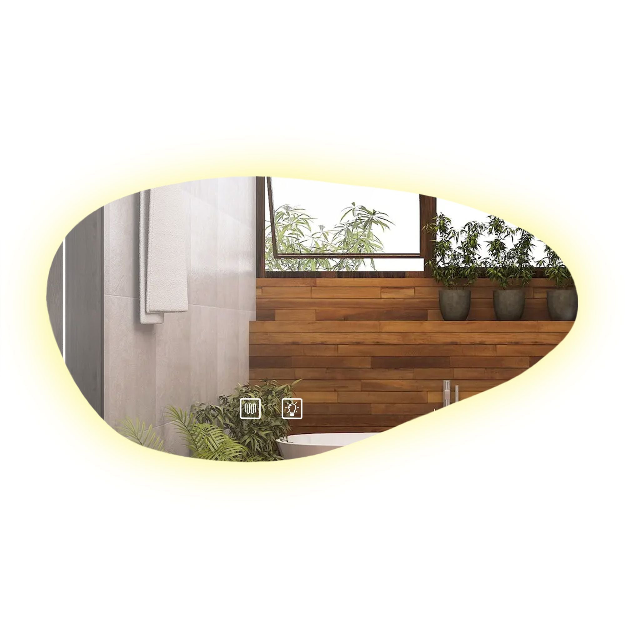 Lustro P11386 Led Cloud A 100x60cm 1