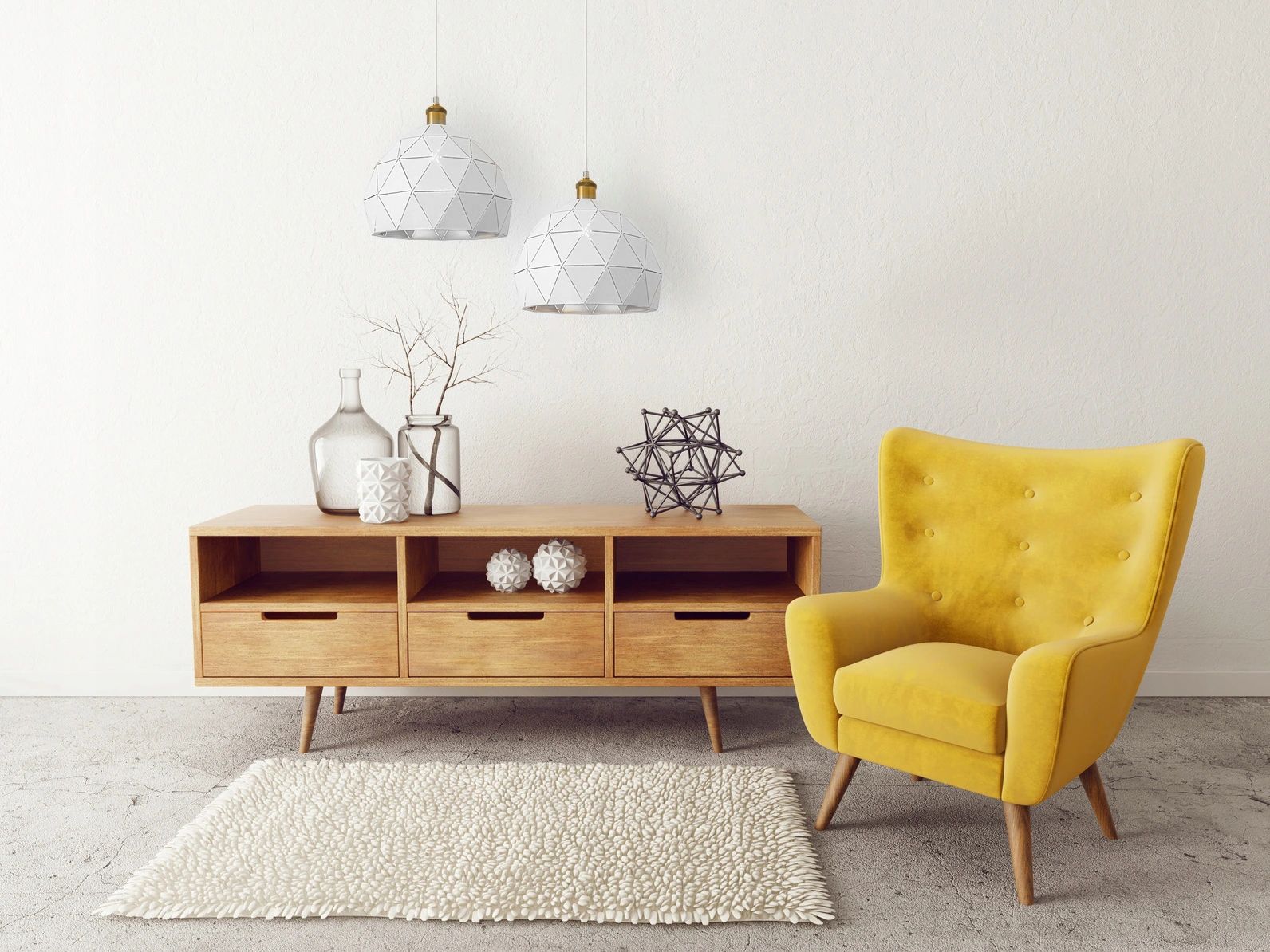 Lampa Sufitowa Wisząca Industrial Loft APP249 Biała