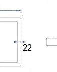 PANEL LED NATYNKOWY SW 42W BIAŁY