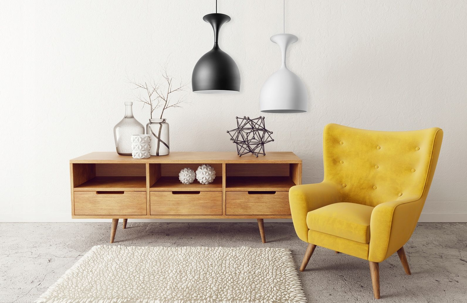 Lampa Sufitowa Wisząca App291-1cp Biała