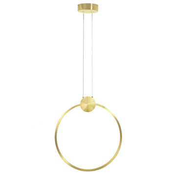 LAMPA SUFITOWA WISZĄCA LED APP1396-CP GOLD 40cm