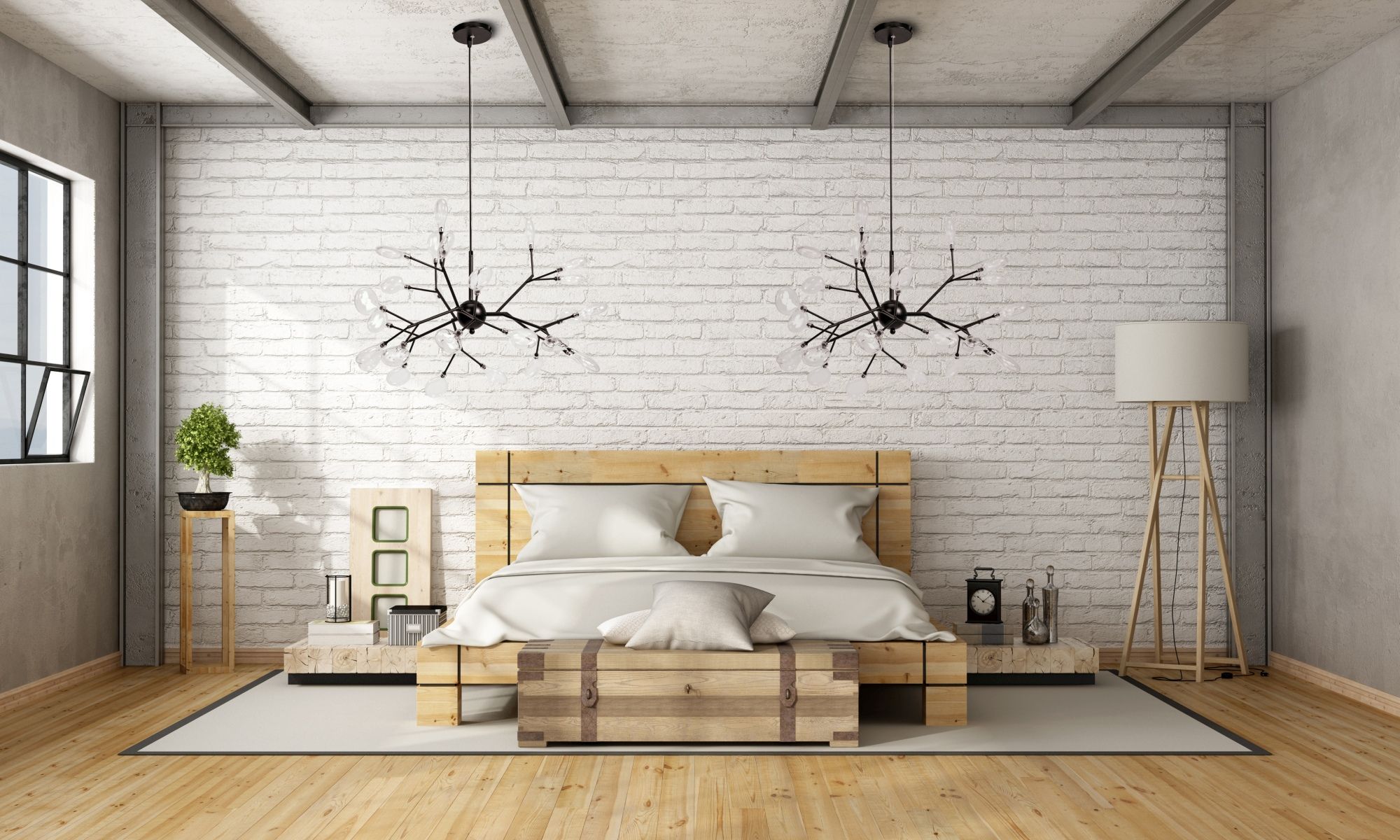 Lampa wisząca drzewko 27  APP590-CP Czarna