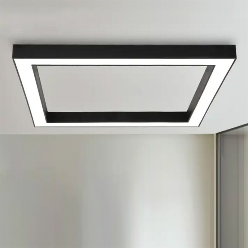 Lampa sufitowa plafon APP1284-C Czarna