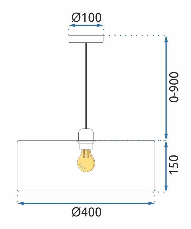 Lampa wisząca APP1016-1CP