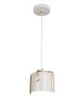 Lampa sufitowa APP935-1CP Elegent Biała