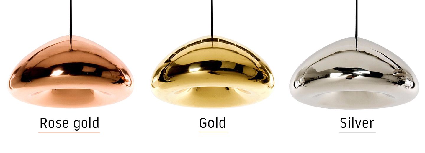 Lampa Sufitowa Wisząca Szklana Lustrzana APP322-1CP SREBRNA