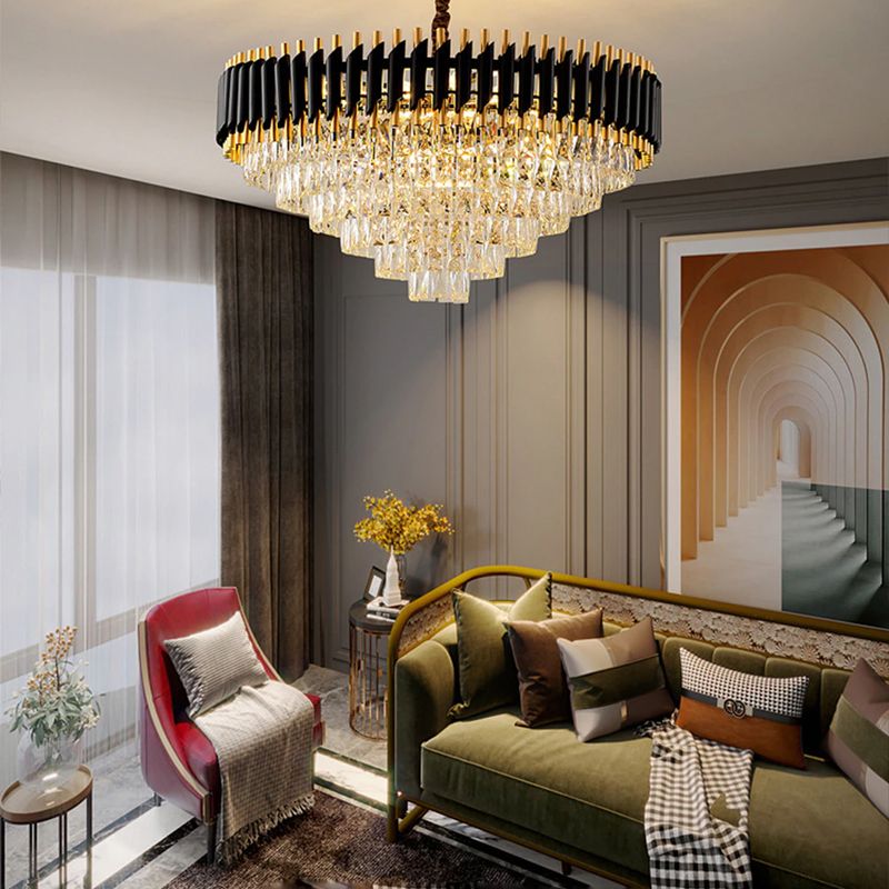 Lampa Wisząca z Kryształami APP1058-CP