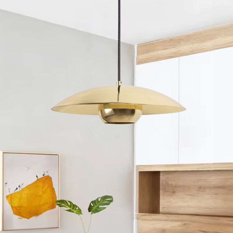 LAMPA SUFITOWA WISZĄCA APP1451-1CP Złota