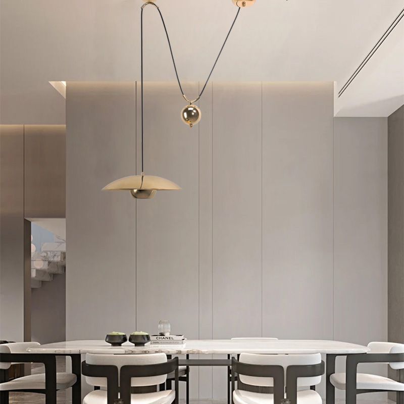 Lampa Sufitowa Wisząca App1451-1cp Złota