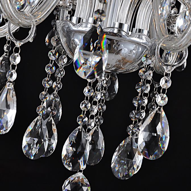 Lampa Kryształowa Żyrandol 392183