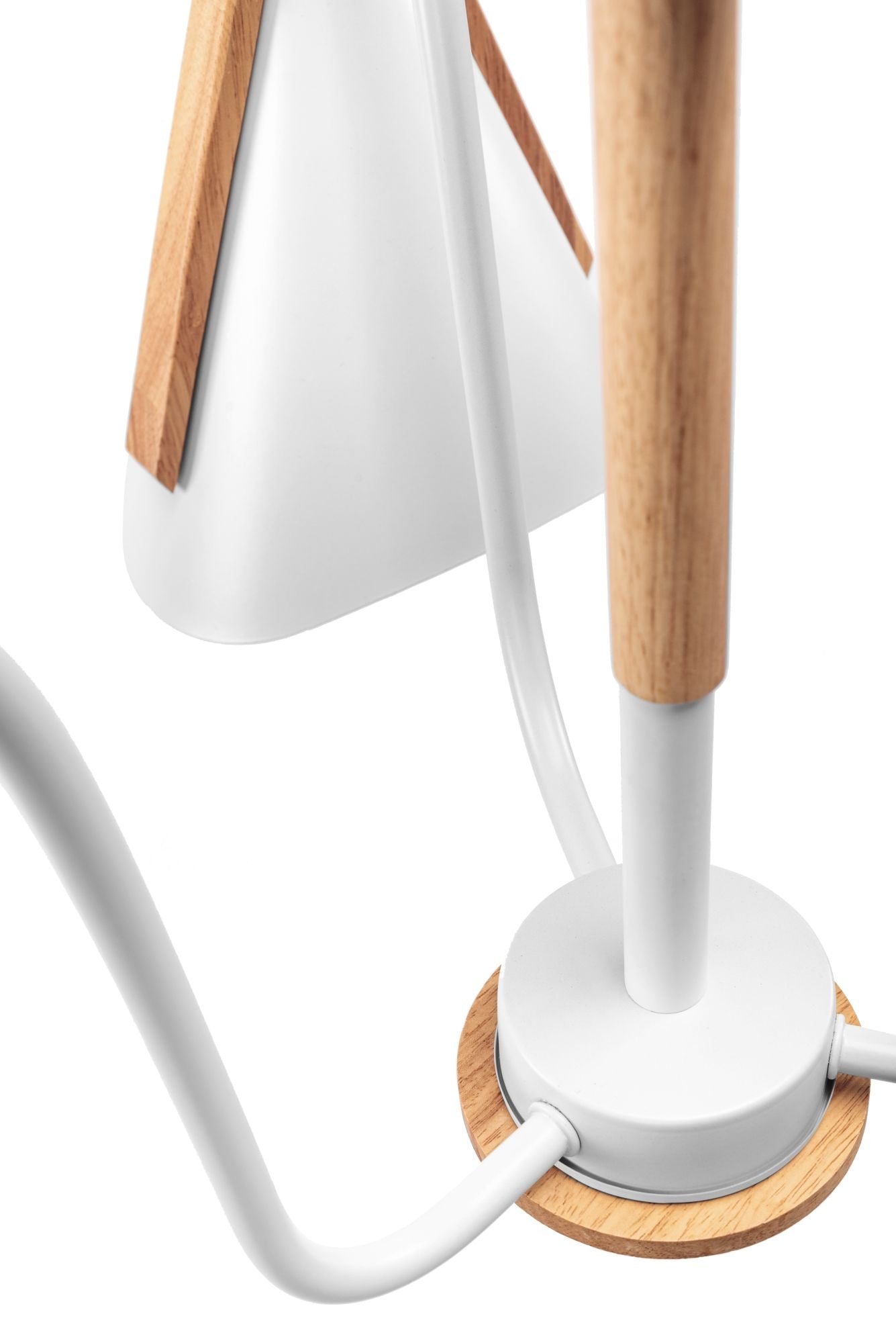 Lampa Sufitowa Skandynawska Trójramienna APP604-3C Biała