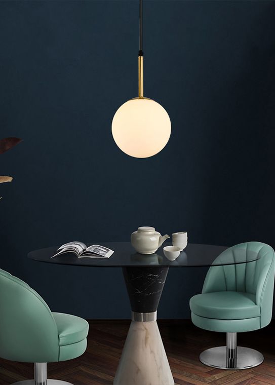 Lampa Sufitowa Szklana App431-1cp Biała