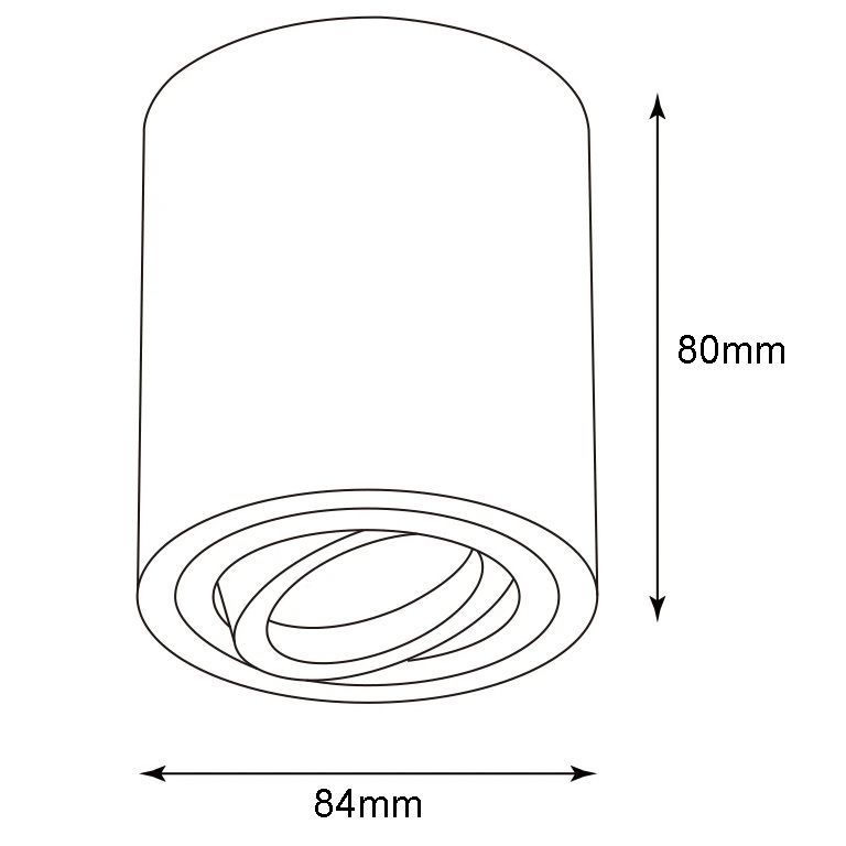 Lampa Spot Reflektor Biały