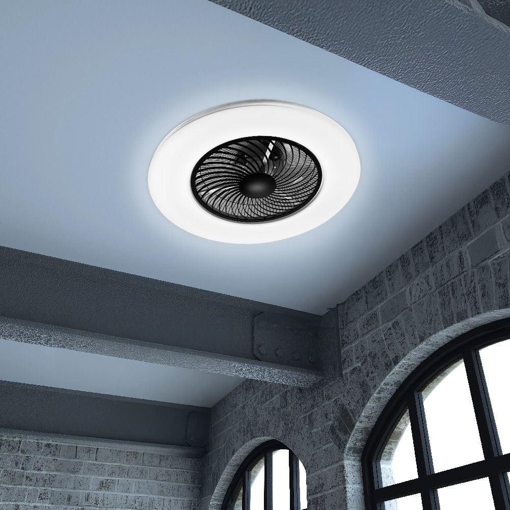 Lampa Z Wentylatorem App1552-c Black 6