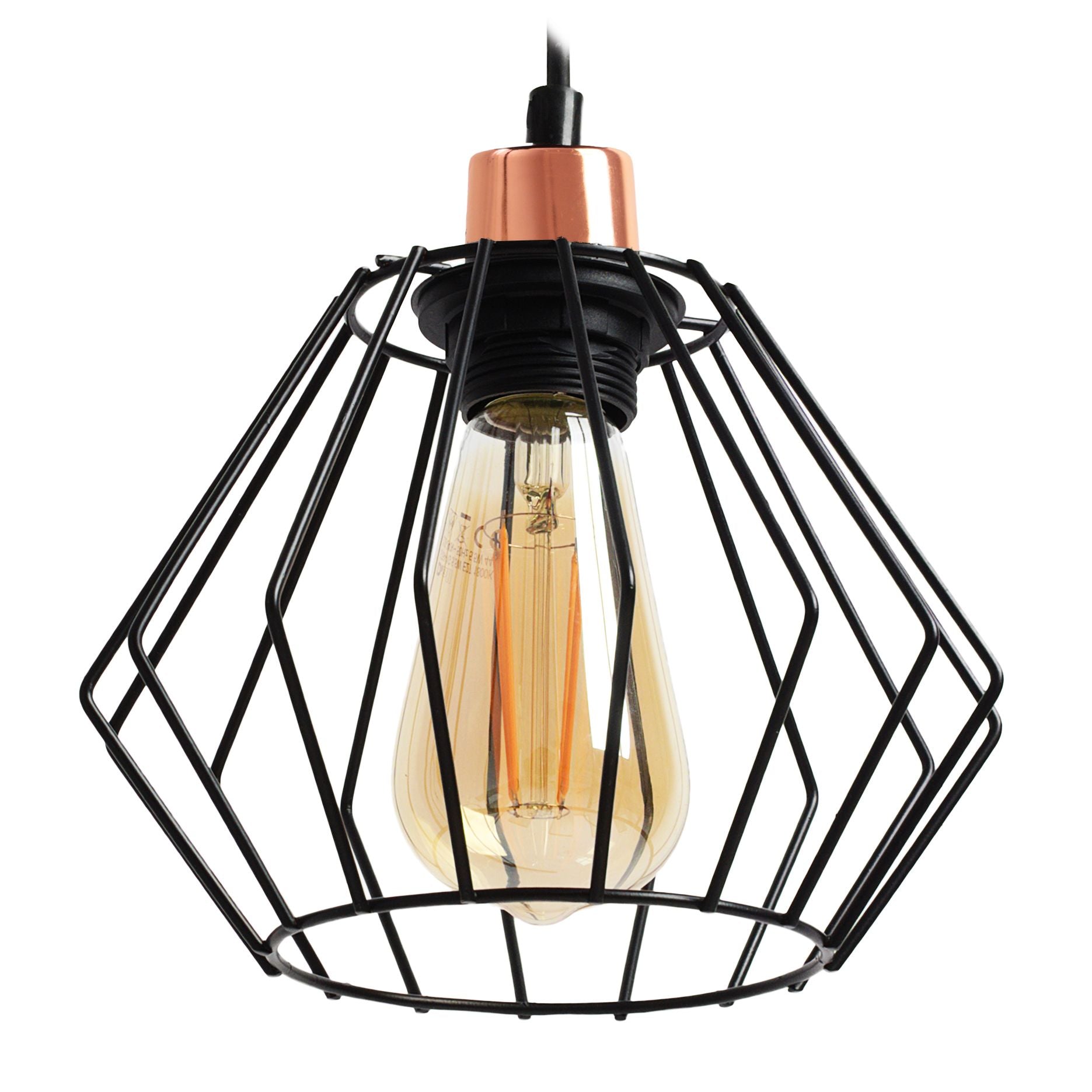 Lampa Sufitowa Wisząca W Stylu Loft Siena