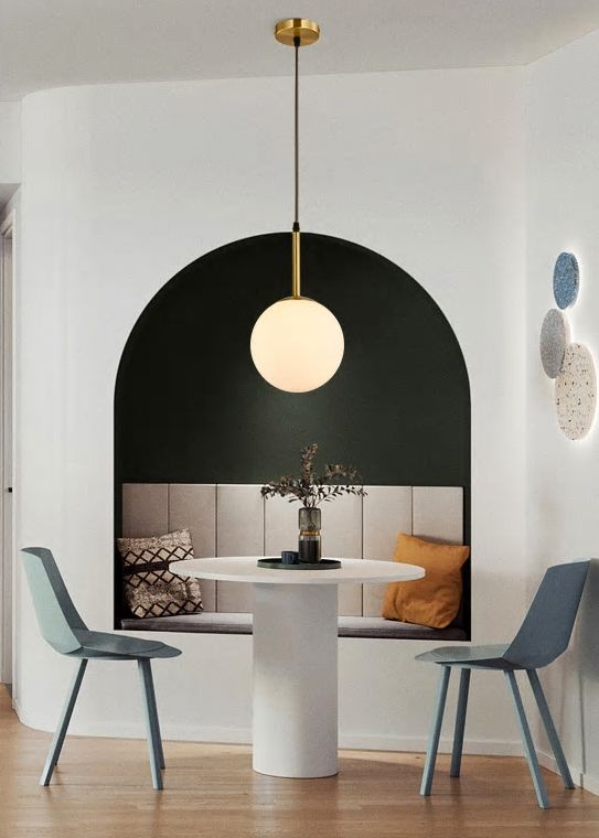 Lampa Sufitowa Szklana App431-1cp Biała