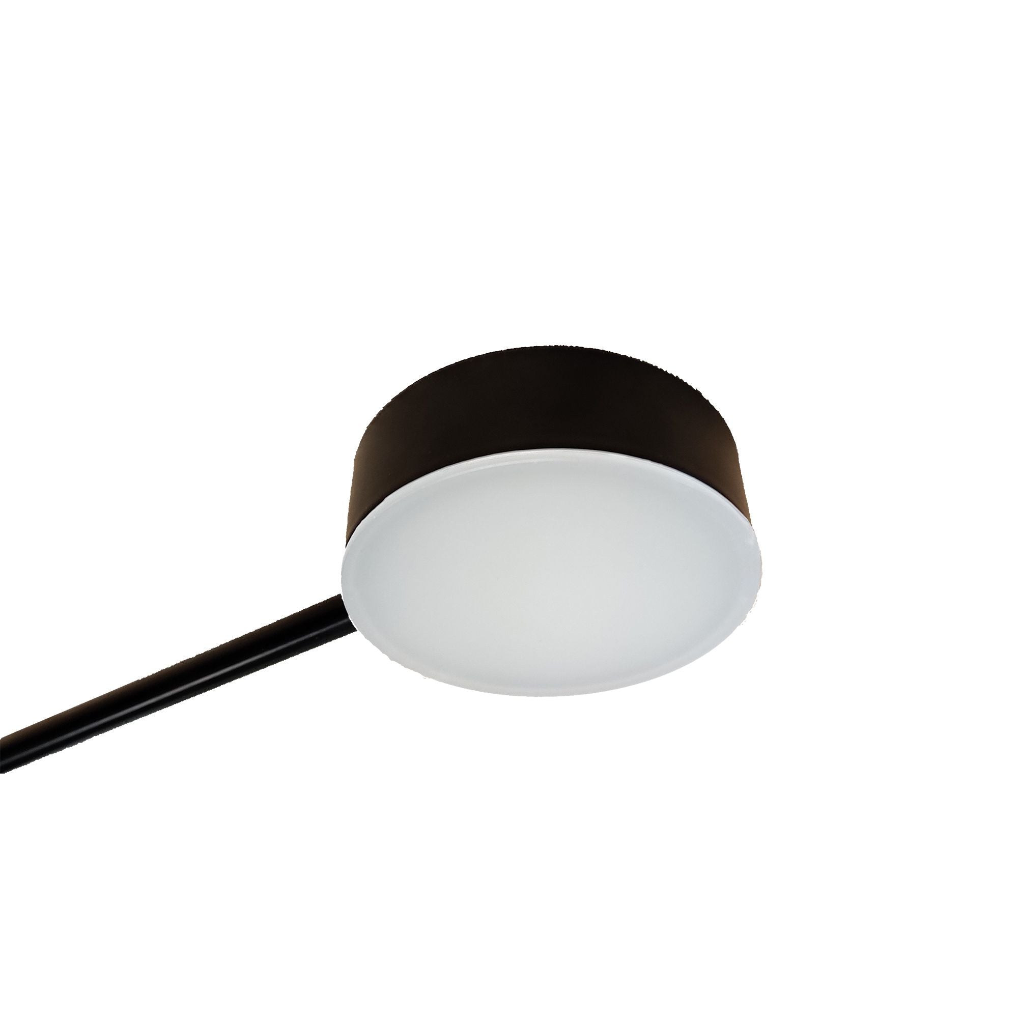 Lampa Sufitowa Nowoczesna 8-ramienna Led App523-8c Czarna