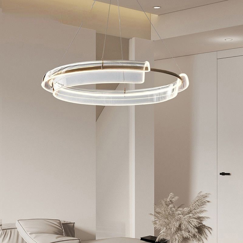 Lampa Sufitowa Wisząca Led App1672-cp Gold 4