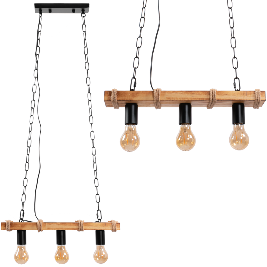 LAMPA SUFITOWA WISZĄCA BOHO LINE APP1319-3CP