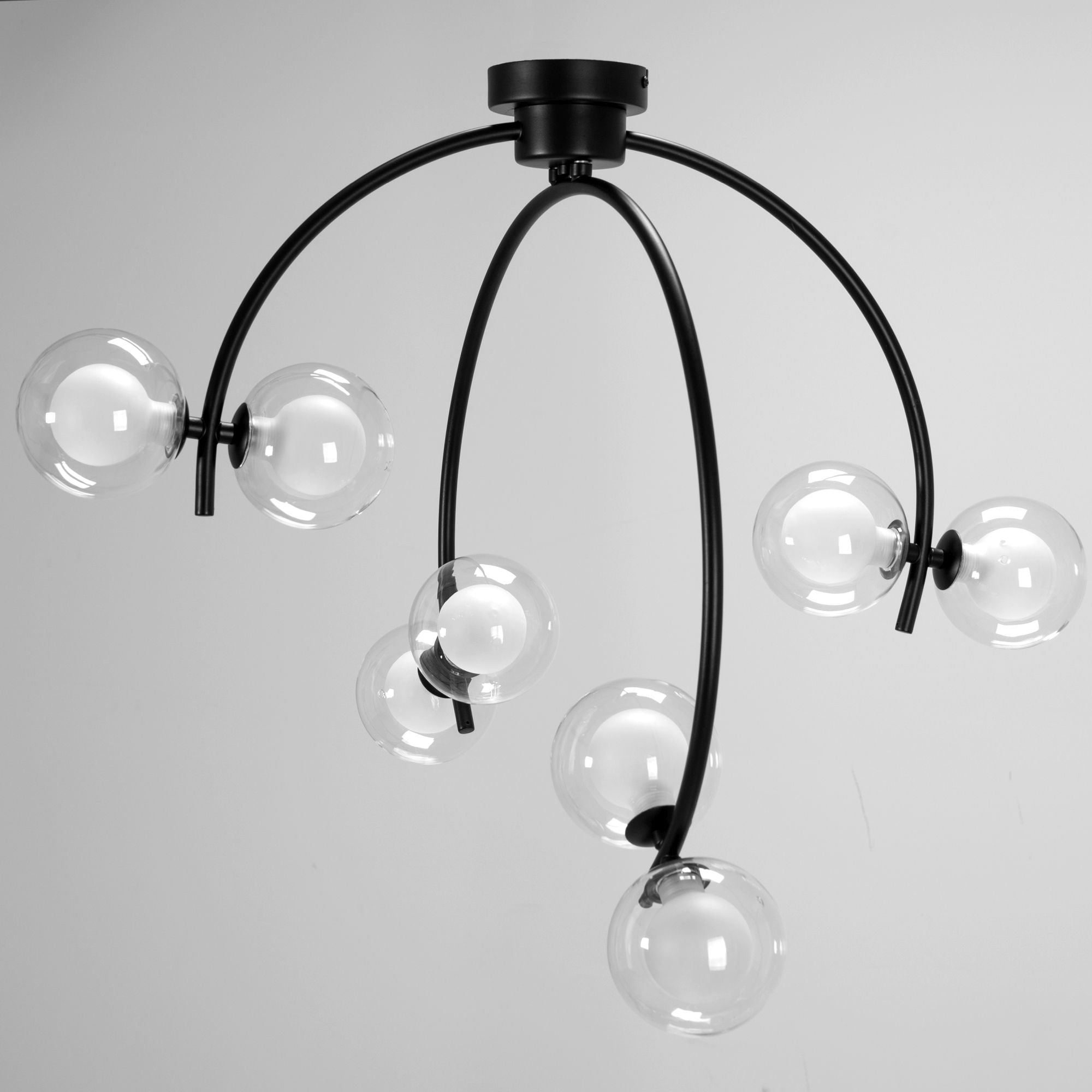 Lampa Sufitowa Szklane Kule APP979-8C