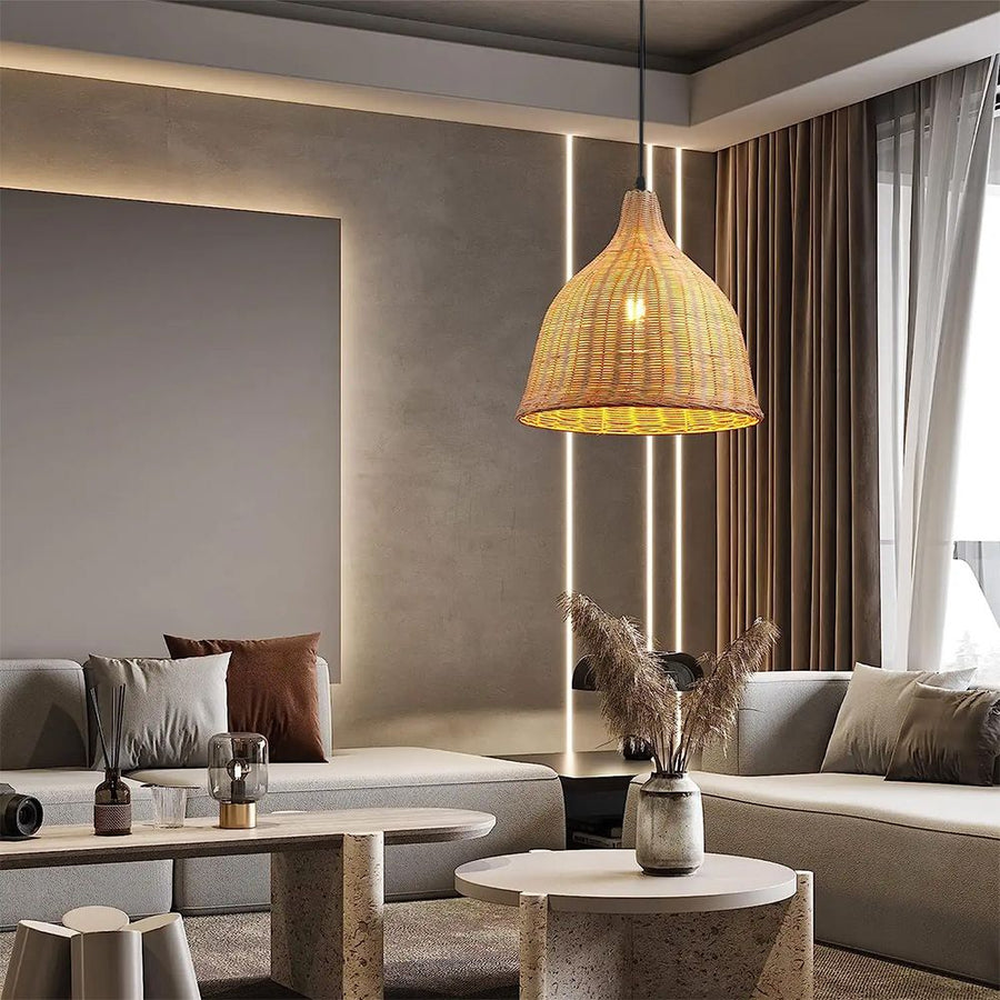 Lampa Sufitowa Wisząca Boho Natural APP1647-1CP 2