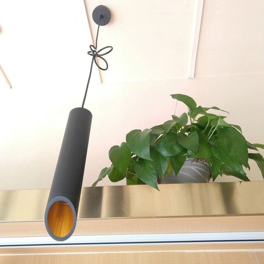 Lampa Sufitowa Wisząca 30 Cm APP574-1CP Czarna 7