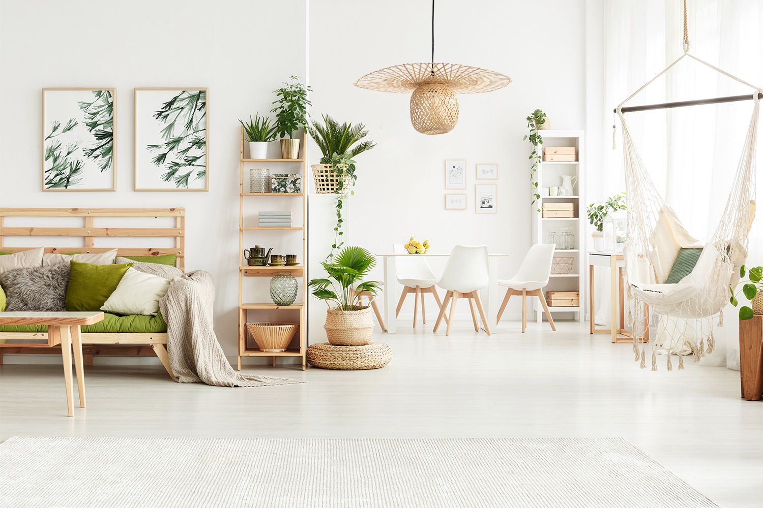 Lampa Sufitowa Wisząca Boho Natural App881-1cp