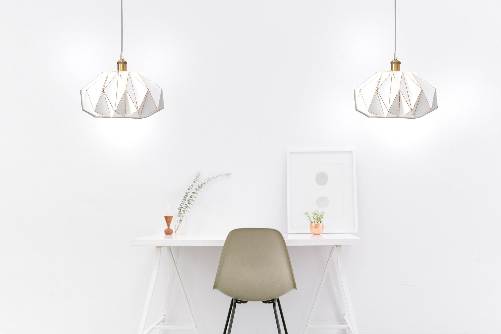 Lampa Sufitowa Wisząca App240-1cp Biała