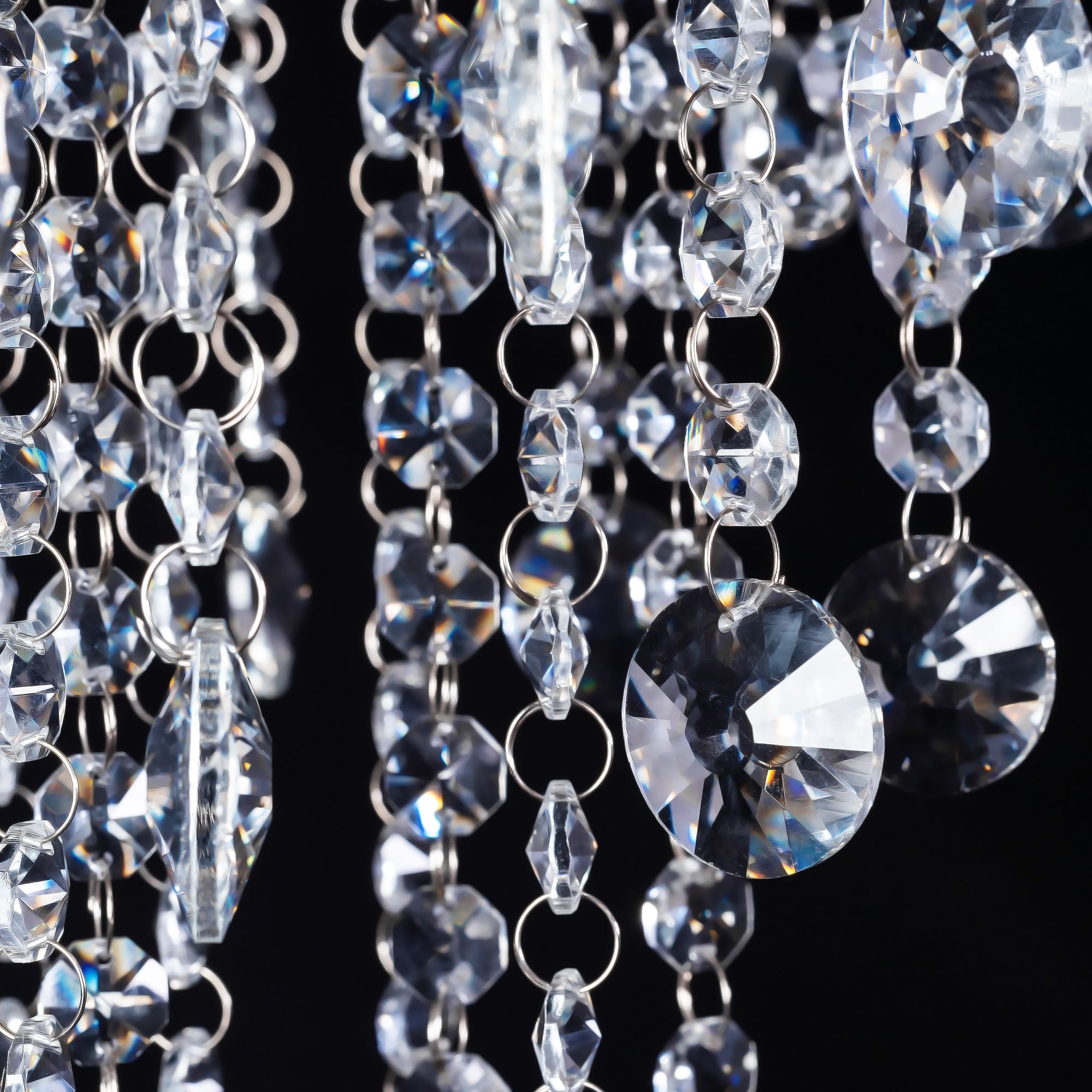 Kryształowa Lampa Sufitowa Plafon 392201