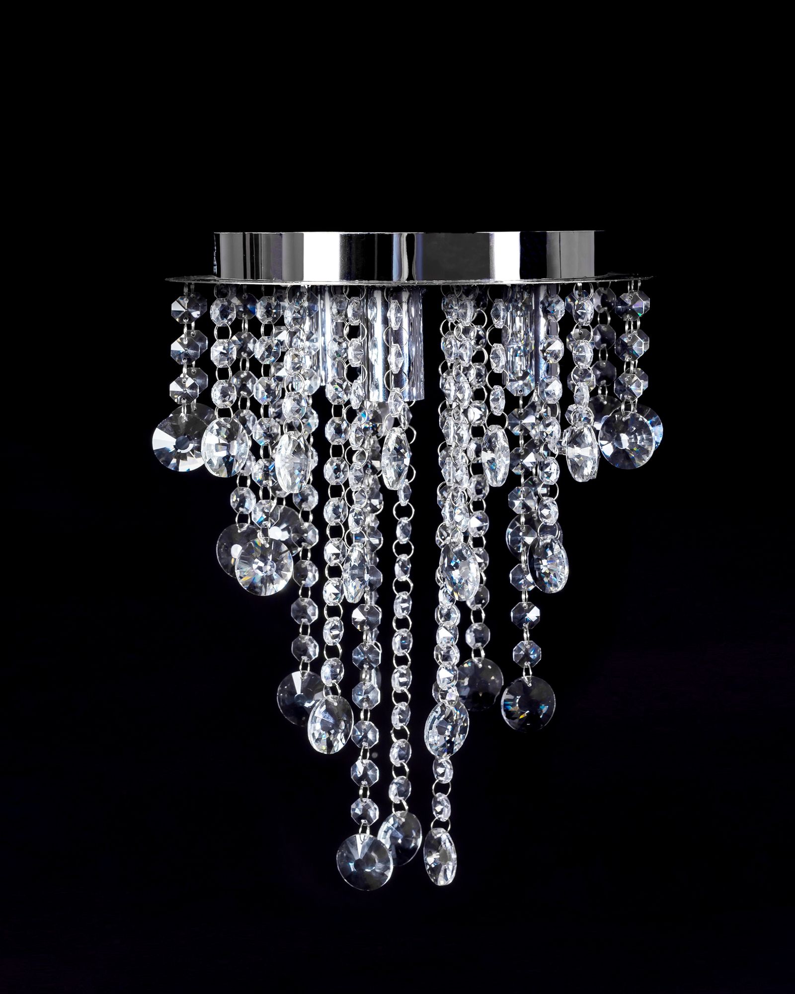 Kryształowa Lampa Sufitowa Plafon 392201