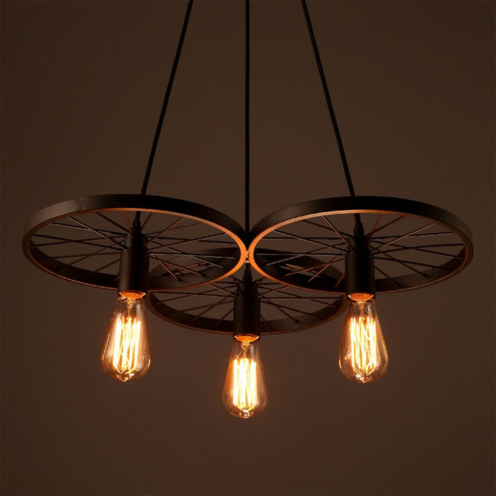 Lampa Sufitowa Wisząca App213-3cp Koło Industrial