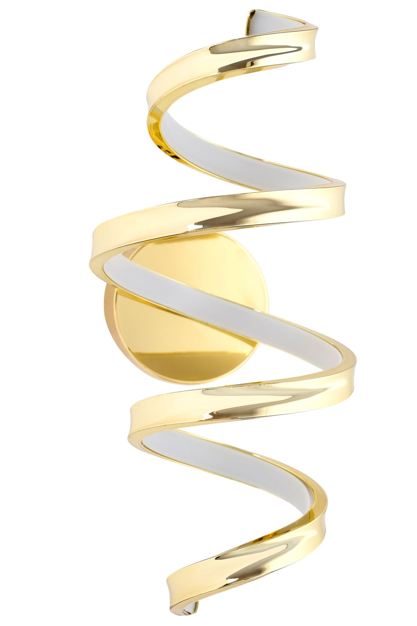 Lampa Ścienna Kinkiet Led Spring App827-w Złota