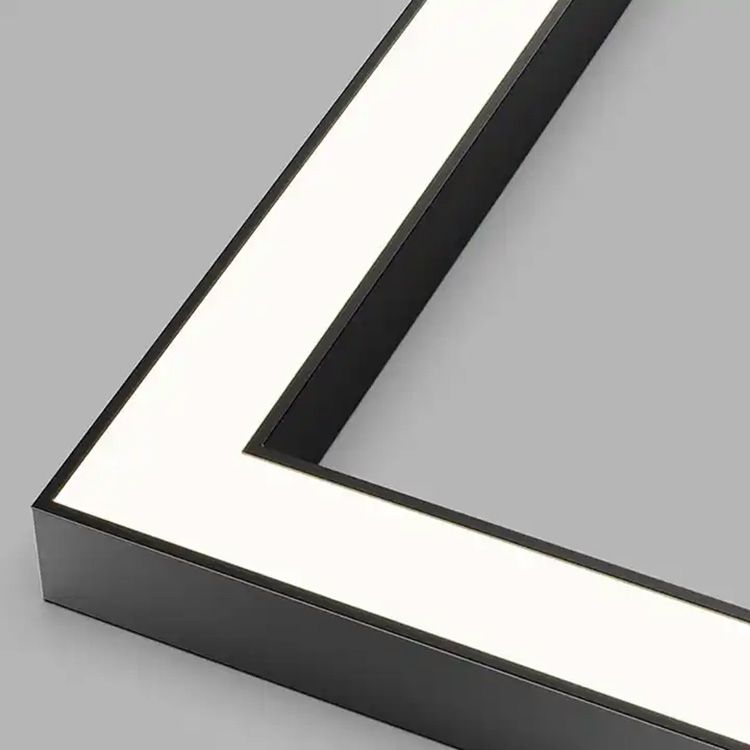 Lampa sufitowa plafon APP1284-C Czarna