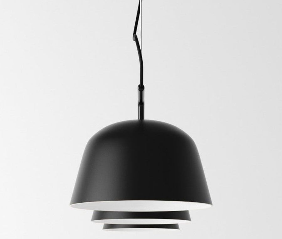 LAMPA SUFITOWA WISZĄCA APP1478-3CP BLACK